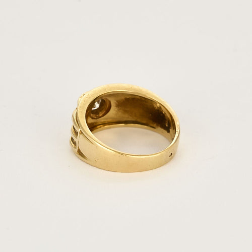 Bague Bague en Or jaune 18k Diamant 58 Facettes CHA0842