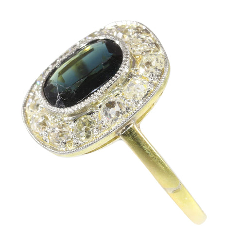 Bague 51 Charme du Vieux Monde : une bague vintage belge pour un lien intemporel 58 Facettes 18351-0023