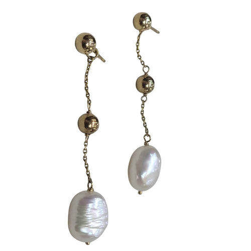 Boucles d'oreilles Boucles d'oreilles détachables en perles et or 18 carats 58 Facettes PE931T79