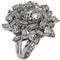 Bague 52 Bague en or blanc sertie d'un diamant naturel taille ancienne de 2,60 carats, certifié HRD. 58 Facettes E33