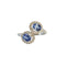Bague 53 Bague Toi & Moi saphirs 58 Facettes INV071