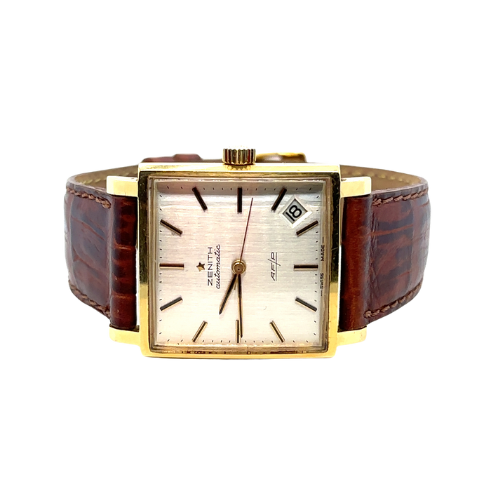 ZENITH - Vintage automatisch geelgouden horloge