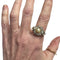 Bague Bague Art Déco en or avec diamants 58 Facettes Q41B