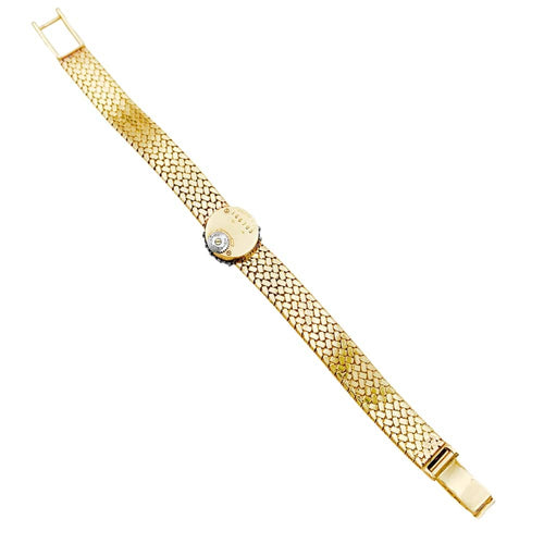 Montre Montre Jaeger Lecoultre x Jean Eté, or jaune, platine, diamants. 58 Facettes 35174