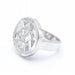 Bague 54 bague en or blanc avec diamants 58 Facettes N102901