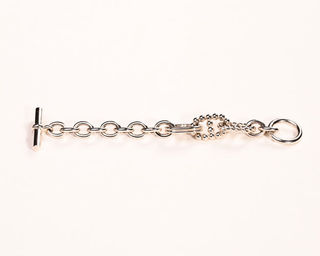 Bracelet HERMES-Bracelet Parade en argent 58 Facettes LMB-284