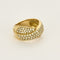 Bague 55 Bague en or jaune et diamants 58 Facettes CRE0100X3