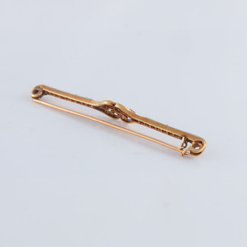 Broche Broche double coeur or jaune et diamants 58 Facettes P3L5