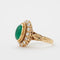Bague 54 Bague émeraude et diamants 58 Facettes