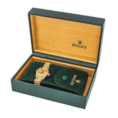 Montre Rolex Montre Lady Datejust Or jaune 58 Facettes 4127760CN