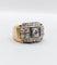 Bague 48 Bague tank art déco or jaune, platine et diamant 58 Facettes A05718