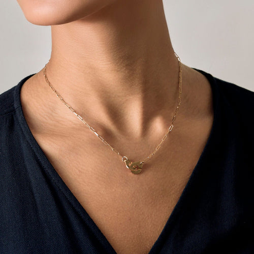 Collier Dinh Van Collier Menottes R10 en or jaune 58 Facettes RSY0518