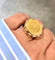 Bague 55 Bague pièce Napoléon 20 frs or jaune 58 Facettes