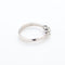 Bague 59 Bague triplet en or blanc avec diamants 58 Facettes 146/23