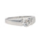 Bague 51 Bague Solitaire Or blanc Diamant 58 Facettes 3876021CN
