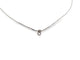 Collier collier ATELIER VM chaine l'essenziale +charm mantra diamant or blanc 58 Facettes 269552