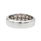 Bague 54 Bague Bandeau Or blanc Diamant 58 Facettes 3440604CN