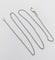 Collier Chaine vintage or blanc 18k mailles forçat 42,5 cm 2,49 gr 58 Facettes A06121