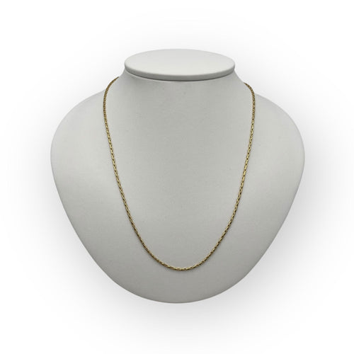 Collier Collier or jaune maille originale 58 Facettes 149056568