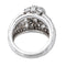 Bague 51 Bague Cocktail Or blanc Diamant 58 Facettes 4061324CN