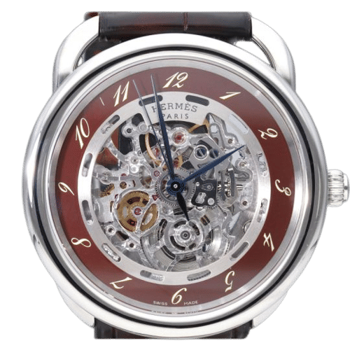 Montre Hermes Montre Arceau Skeleton 58 Facettes MT44620