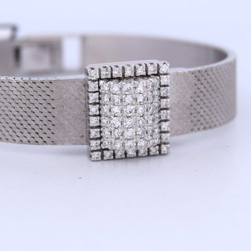 Orologio firmato ''NOBELLUX'' - ORO 18 KT 58 Facettes