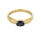 Bague 52 Bague en Or jaune 18k Saphir 58 Facettes PER0482