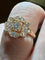 Bague 53 Bague diamants en pavage  diamants or rose 58 Facettes 7624 A
