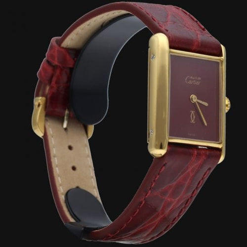 Montre Cartier Montre Tank Vermeil 58 Facettes MT42249