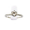 Bague 60 Bague or blanc et diamant 58 Facettes 240198