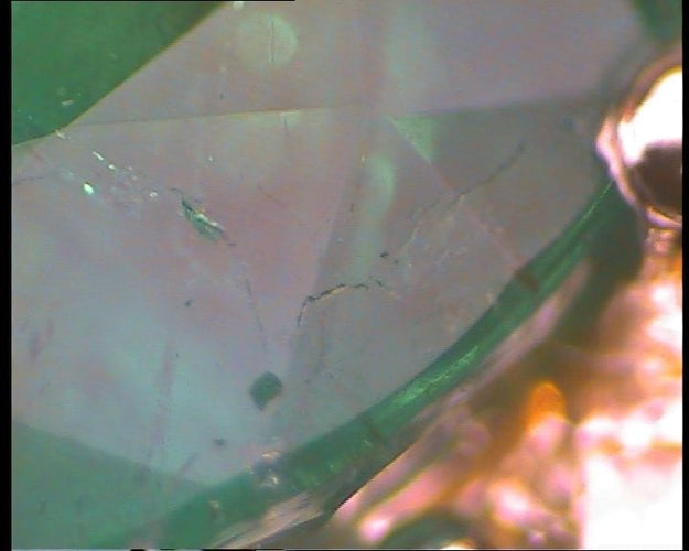 Bague Bague avec émeraude et diamants 58 Facettes