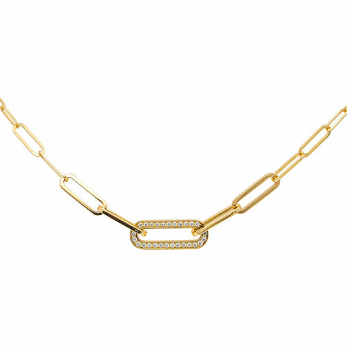 Dinh Van Collier Maillon Or jaune Diamant 58 Facettes 4815888CN