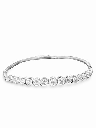 Bracelet Bracelet en platine et diamants 1,5 ct 58 Facettes 455