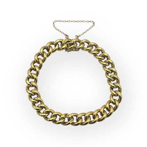 Bracelet Bracelet or 750 maille gourmette ronde 58 Facettes 149060580