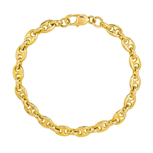 Bracelet Fred Bracelet Maille grain de café   Or jaune 58 Facettes 4330888CN