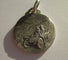 Pendentif Médaille biface ancienne St Christophe TAIRAC en argent 58 Facettes