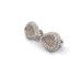 Boucles d'oreilles Boucles d'oreilles en or blanc avec diamants 58 Facettes