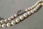 Collier Collier de grosses perles de culture Akoya Fermoir or blanc et Diamants 58 Facettes