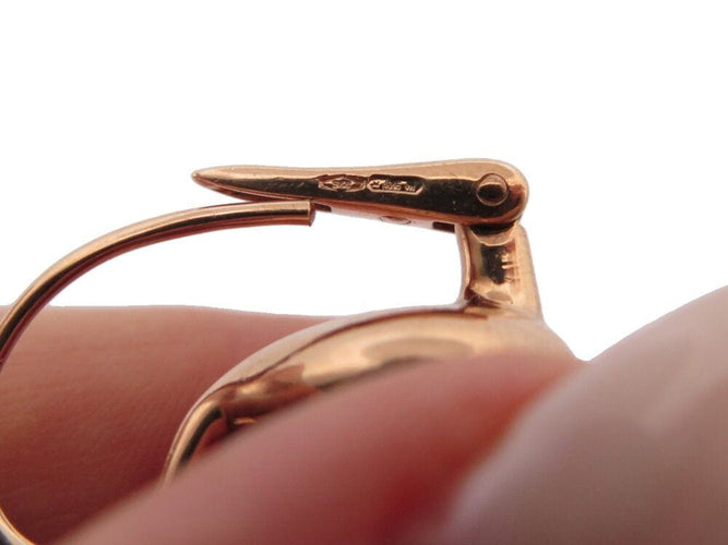 Boucles d'oreilles boucles d'oreilles POMELLATO dormeuses rouge passion rubis et or rose 58 Facettes 269158