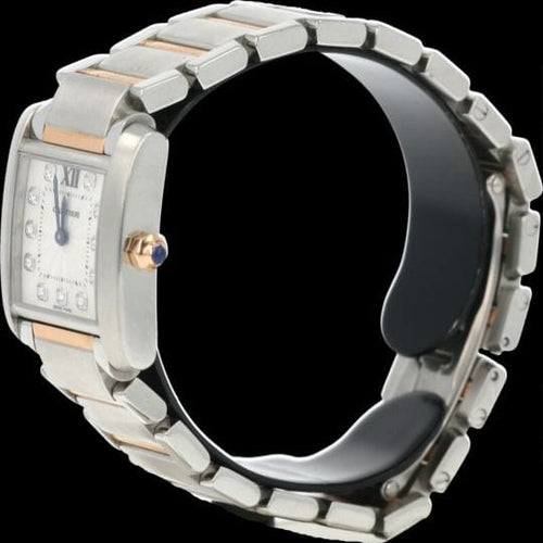 Montre Cartier Montre Tank Française Gm 58 Facettes MT43924