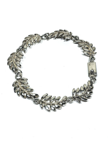 Bracelet Bracelet argent feuille 58 Facettes
