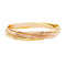 Bracelet Bracelet Cartier, "Trinity Semainier", trois ors. 35225 58 Facettes 35225