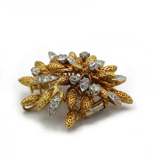 Broche Broche Bouquet - OJ PERRIN & André Vassort 58 Facettes 250175R