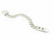 Bracelet HERMES. Collection "Boucle sellier", bracelet argent 925/00 58 Facettes