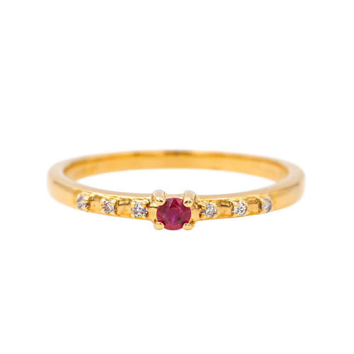 Bague 52 Mauboussin Bague Capsule d'émotions Or jaune Rubis, Diamant 58 Facettes 4191429CN