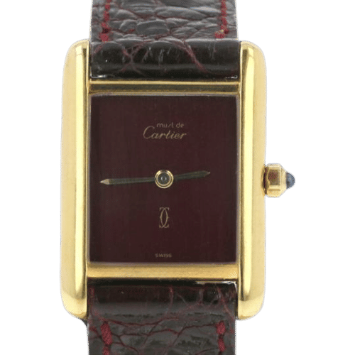 Cartier Покажи Tank Вермеил 