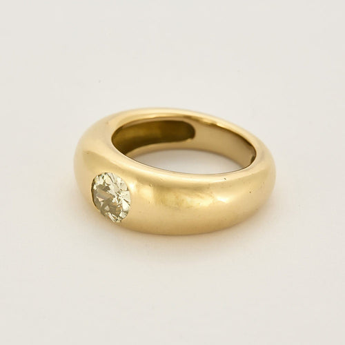 Bague 53 Bague en or jaune et diamant 58 Facettes CHA5709