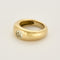 Bague 53 Bague en or jaune et diamant 58 Facettes CHA5709