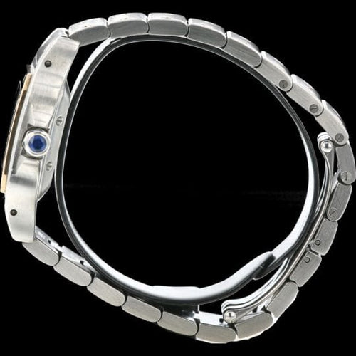 Montre Cartier Montre Santos De Cartier Galbee Pm 58 Facettes MT42136