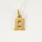 Pendentif Pendentif en or jaune en forme de lettre de A 58 Facettes CHOL08682